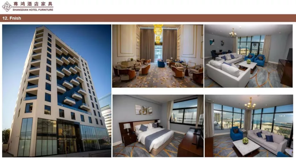 modern qatar hotel furniture project case doha city