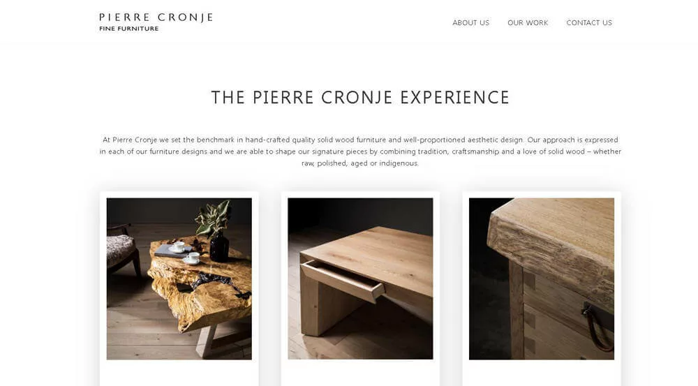 furniture manufacturers in johannesburg-Pierre Cronje Furniture