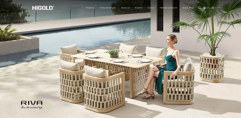 top 10 global resort furniture suppliers Higold